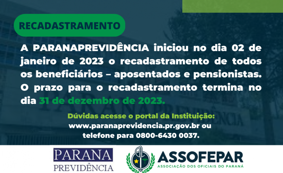 Portal de Recadastramento