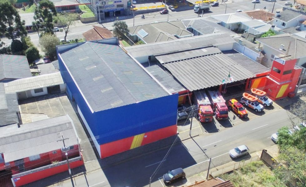 Sede do 5º SGBI, em Guarapuava Sede do 5º SGBI, em Guarapuava