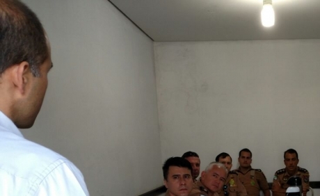 Visita ao 18º BPM (Cornélio Procópio)
